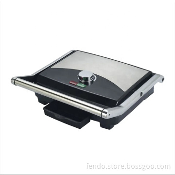 2000W 4-Slice Portable Health Grill: Stainless Steel Steak Machine & Barbecue Panini Press